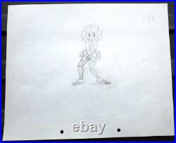 1930s JAZZ FROG HARMAN ISING ORIGINAL PRODUCTION cel DRAWING dancing