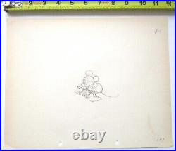 1933 MICKEY MOUSE GIANTLAND ORIGINAL PRODUCTION cel DRAWING Walt Disney