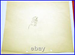 1934 THE FLYING MOUSE Walt Disney Silly Symphony ORIGINAL PRODUCTION cel DRAWING