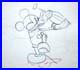 1935 Mickey Mouse Original Production cel Drawing WALT DISNEY MICKEY'S GARDEN