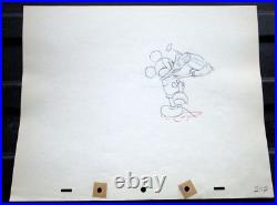 1935 Mickey Mouse Original Production cel Drawing WALT DISNEY MICKEY'S GARDEN