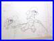 1936 THREE MOUSEKETEERS WALT DISNEY ORIGINAL PRODUCTION cel DRAWING mouse sword