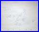 1937 SNOW WHITE squirrel deer chipmunk WALT DISNEY ORIGINAL PRODUCTION DRAWING