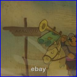 1938 Walt Disney Production Cel Ferdinand the Bull Courvoisier Original Art