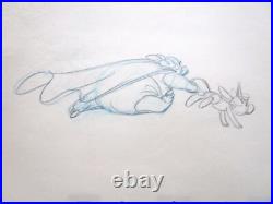 1940 FANTASIA Bachus Jachus donkey Walt Disney ORIGINAL PRODUCTION cel DRAWING