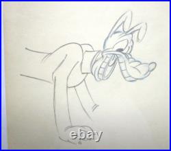 1940's PLUTO DOG Donald Duck WALT DISNEY ORIGINAL PRODUCTION cel DRAWING 1940's PLUTO DOG Donald Duck WALT DISNEY ORIGINAL PRODUCTION cel DRAWING