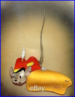 1941 Dumbo Production Cel Timothy Q. Mouse Courvoisier Galleries Walt Disney