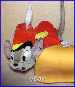 1941 Dumbo Production Cel Timothy Q. Mouse Courvoisier Galleries Walt Disney