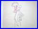 1944 GOOFY flowers Walt Disney ORIGINAL PRODUCTION cel DRAWING dog art