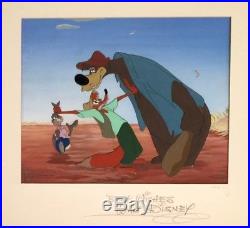 1946 Walt Disney Signed Song Of The South Original Production Cel & Background