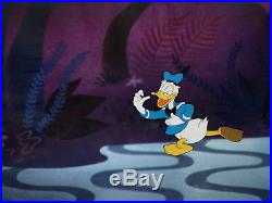 1948 Rare Walt Disney Melody Time Donald Duck Original Production Animation Cel