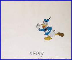 1948 Rare Walt Disney Melody Time Donald Duck Original Production Animation Cel