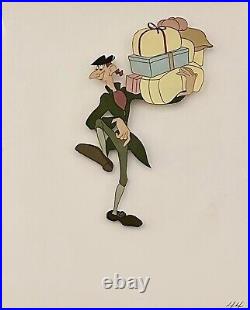 1949 Rare Disney Ichabod Crane Sleepy Hollow Original Production Animation Cel