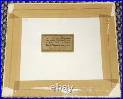 1950/60s VINTAGE DISNEY ART CORNER PRODUCTION CEL DONALD DUCK & PROF VON DRAKE