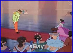 1950 Rare Disney Cinderella Prince Charming Original Production Animation Cel