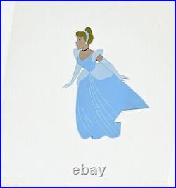 1950 Rare Walt Disney Cinderella Ball Gown Original Production Animation Cel