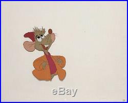1950 Rare Walt Disney Cinderella Jaq Mouse Original Production Animation Cel