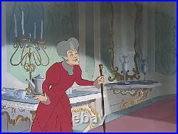 1950 Rare Walt Disney Cinderella Stepmother Original Production Animation Cel