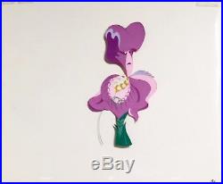 1951 Disney Alice In Wonderland Iris Flower Original Production Animation Cel