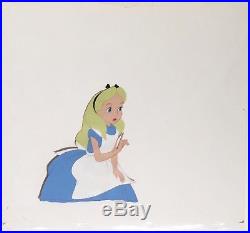 1951 Rare Walt Disney Alice In Wonderland Original Production Animation Cel