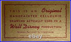 1951 Walt Disney Alice In Wonderland Flamingo Original Production Animation Cel
