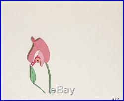 1951 Walt Disney Alice In Wonderland Sweet Pea Flower Original Production Cel