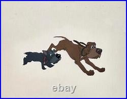 1955 Disney Lady And The Tramp Jock Trusty Original Production Animation Cel