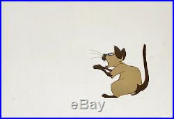 1955 Disney Lady And The Tramp Si And Am Cats Original Production Animation Cel