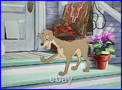 1955 Rare Walt Disney Lady And The Tramp Original Production Animation Cel