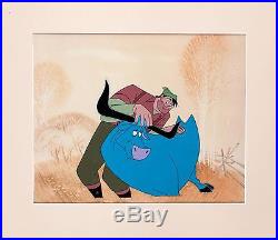 1958 Paul Bunyan Production Cel Walt Disney Babe the Blue Ox Eyvind Earle