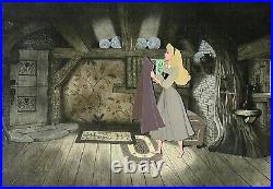 1959 Disney Sleeping Beauty Briar Rose Original Production Animation Drawing Cel