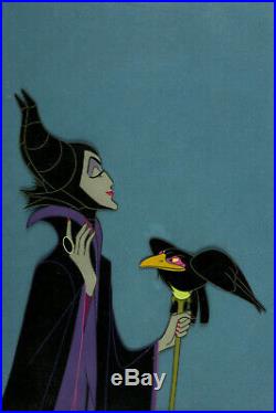 1959 Disney Sleeping Beauty Original Maleficent Production Cel