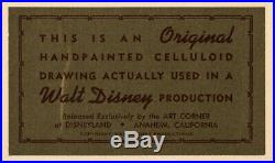 1959 Disney Sleeping Beauty Original Maleficent Production Cel