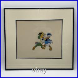 1959 Walt Disney Studios Jose Carioca Donald Duck Production Animation Cel COA