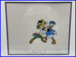 1959 Walt Disney Studios Jose Carioca Donald Duck Production Animation Cel COA