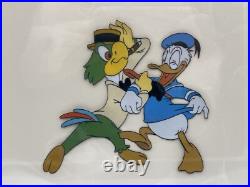 1959 Walt Disney Studios Jose Carioca Donald Duck Production Animation Cel COA