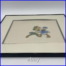 1959 Walt Disney Studios Jose Carioca Donald Duck Production Animation Cel COA