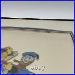 1959 Walt Disney Studios Jose Carioca Donald Duck Production Animation Cel COA