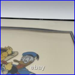 1959 Walt Disney Studios Jose Carioca Donald Duck Production Animation Cel COA