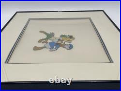 1959 Walt Disney Studios Jose Carioca Donald Duck Production Animation Cel COA