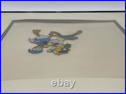 1959 Walt Disney Studios Jose Carioca Donald Duck Production Animation Cel COA