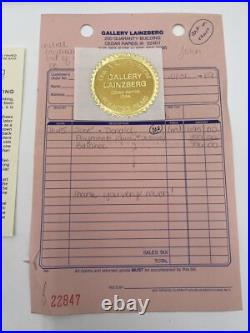 1959 Walt Disney Studios Jose Carioca Donald Duck Production Animation Cel COA