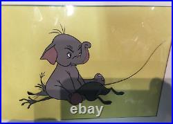 1960 Goliath II Original Walt Disney Production Cel Cell of baby elephant