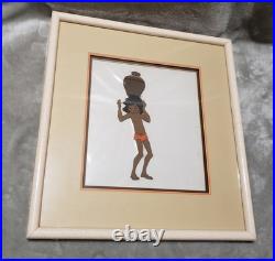 1960's The Jungle Book Mowgli Original Animation Production Cel Framed