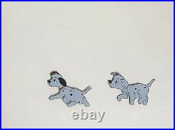 1961 Disney 101 Dalmatians Perdita Puppy Dog Original Production Animation Cel