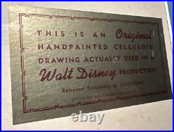1961 GOOFY Aquamania Vintage Original Production Cel Walt Disney Goof RARE 1961 GOOFY Aquamania Vintage Original Production Cel Walt Disney Goof RARE