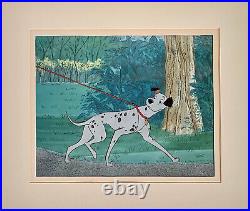 1961 Rare Walt Disney 101 Dalmatians Pongo Dog Original Production Animation Cel