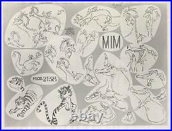 1963 Disney Sword In The Stone MIM Original Production Animation Model Sheet Cel