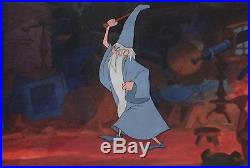 1963 Disney Sword In The Stone Merlin Wizard Original Production Animation Cel
