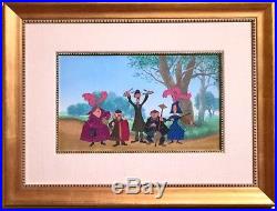 1964 Rare Walt Disney Mary Poppins Pearly Band Original Production Animation Cel